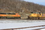 BNSF 125 Meets UP 8354